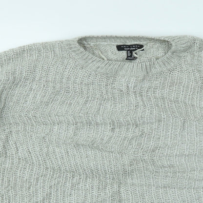 New Look Womens Grey   Pullover Jumper Size S