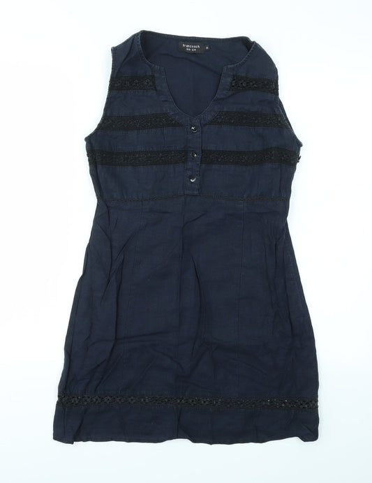 FRANCOACH Womens Blue   Fit & Flare  Size M