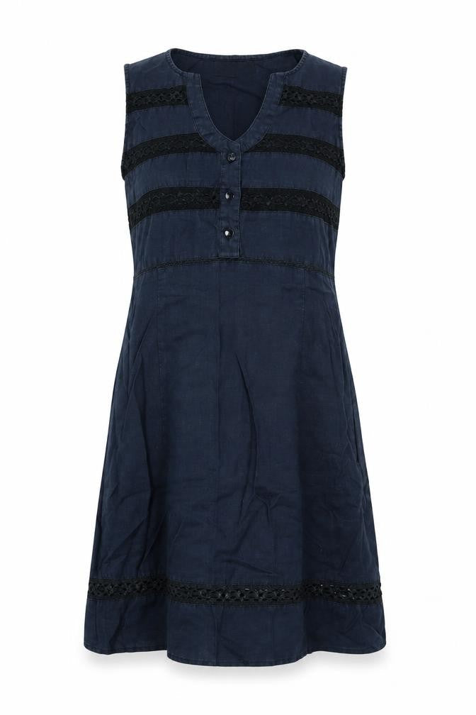 FRANCOACH Womens Blue   Fit & Flare  Size M