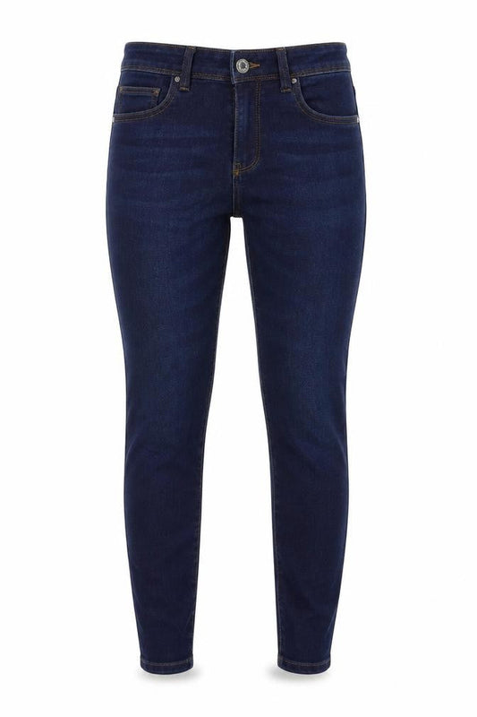 Denim & Co. Womens Blue  Denim Skinny Jeans Size 6 L24 in
