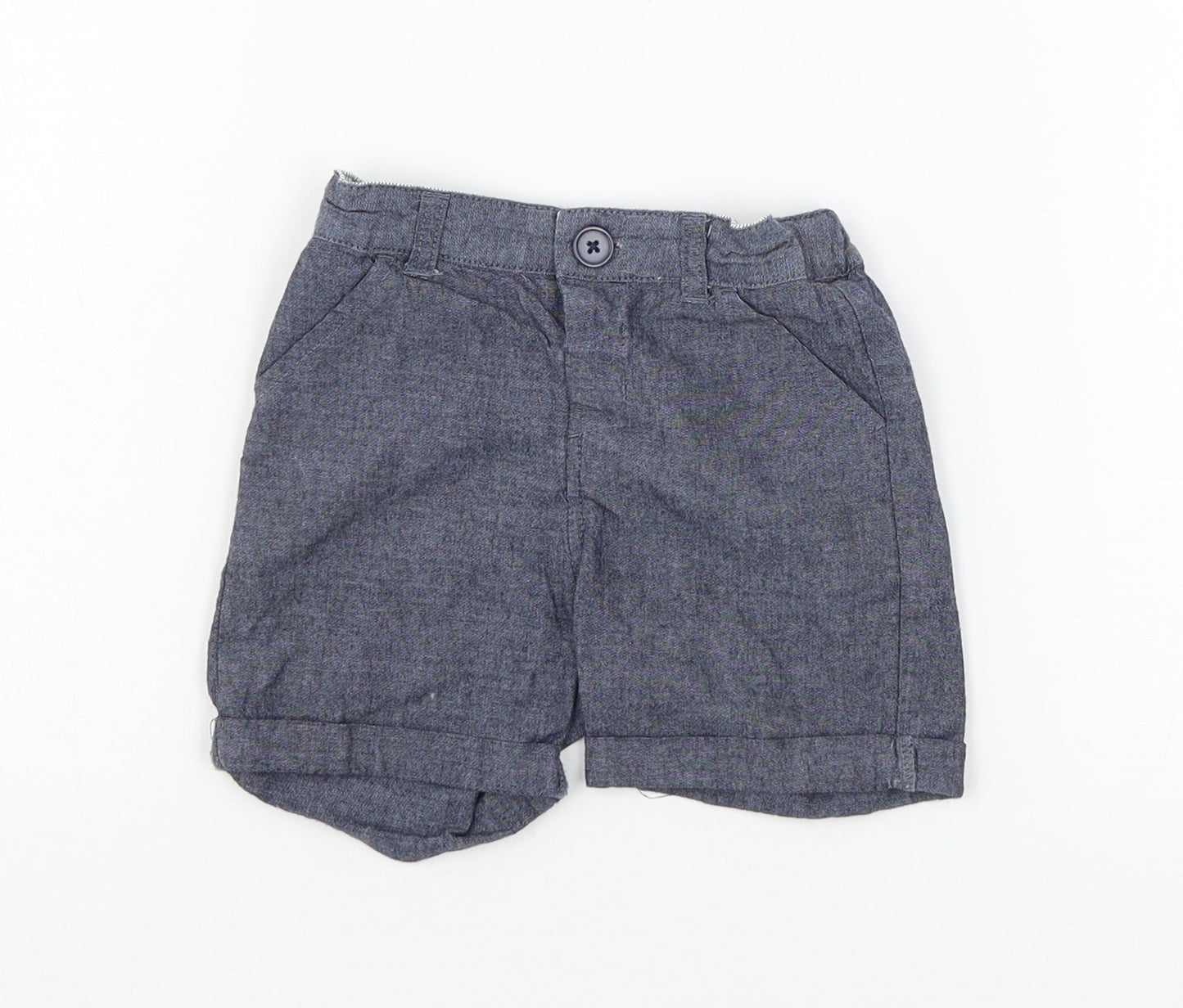 La Redoute Boys Blue   Cropped Trousers Size 18 Months