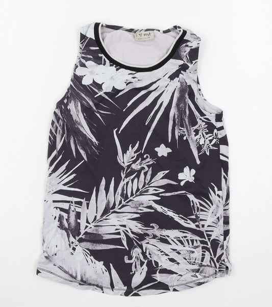 NEXT Boys Blue Geometric  Basic Tank Size 11 Years