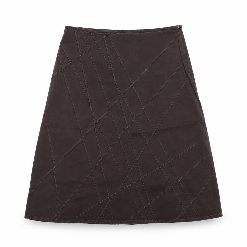Jacqui E Womens Brown   Skater Skirt Size 12