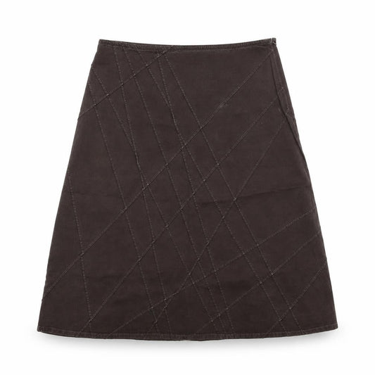 Jacqui E Womens Brown   Skater Skirt Size 12
