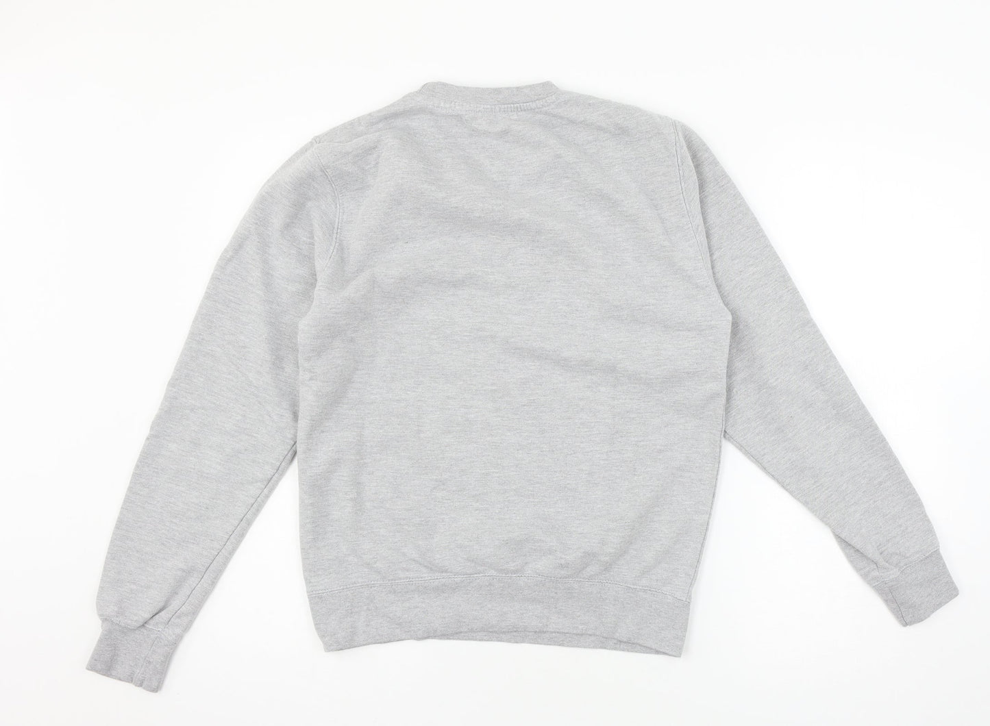 Preworn Womens Grey  Jersey Pullover Sweatshirt Size S
