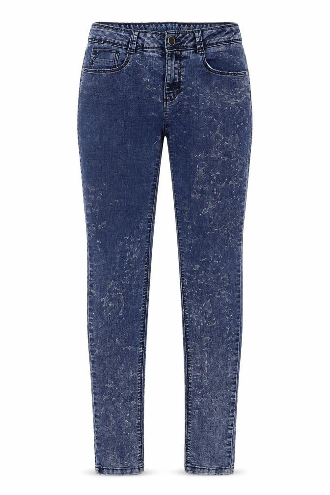 Denim & Co. Womens Blue  Denim Skinny Jeans Size 8 L32 in