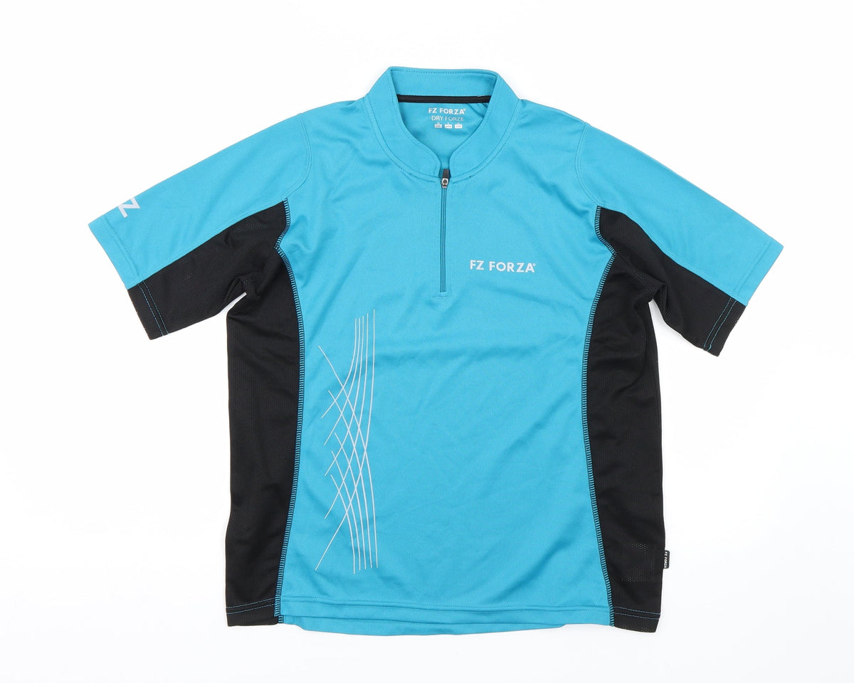 FZ Firza Womens Blue   Jersey T-Shirt Size XS