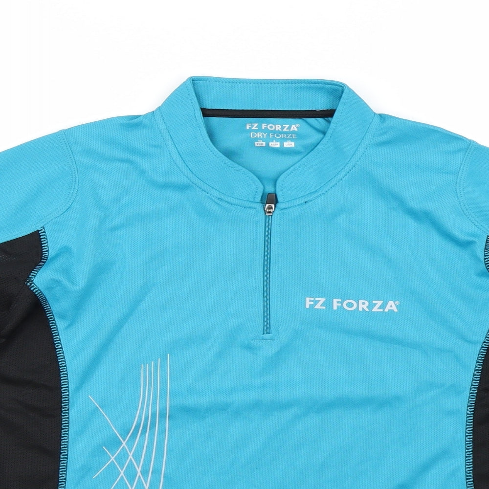 FZ Firza Womens Blue   Jersey T-Shirt Size XS
