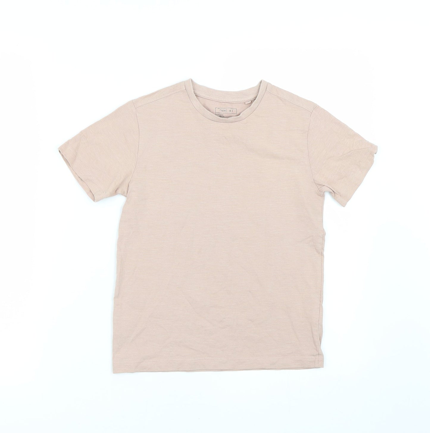 NEXT Boys Brown   Basic T-Shirt Size 7 Years