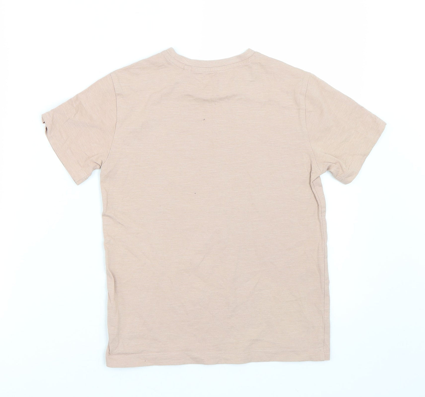 NEXT Boys Brown   Basic T-Shirt Size 7 Years