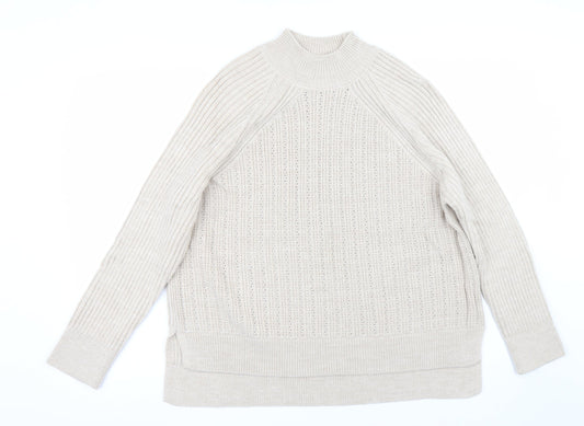 George Womens Beige   Pullover Jumper Size L