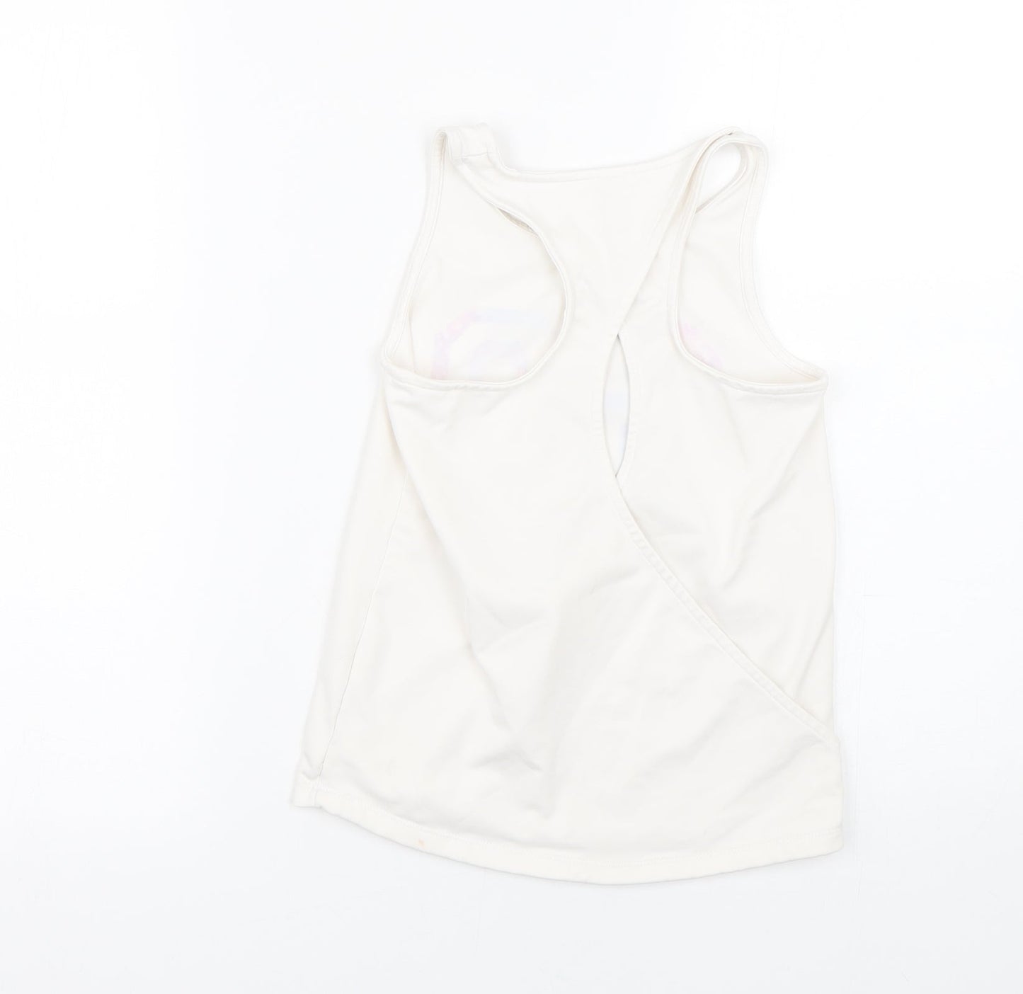 F&F Girls White   Basic Tank Size 8-9 Years