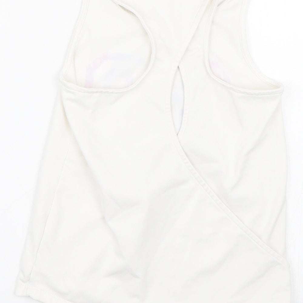 F&F Girls White   Basic Tank Size 8-9 Years