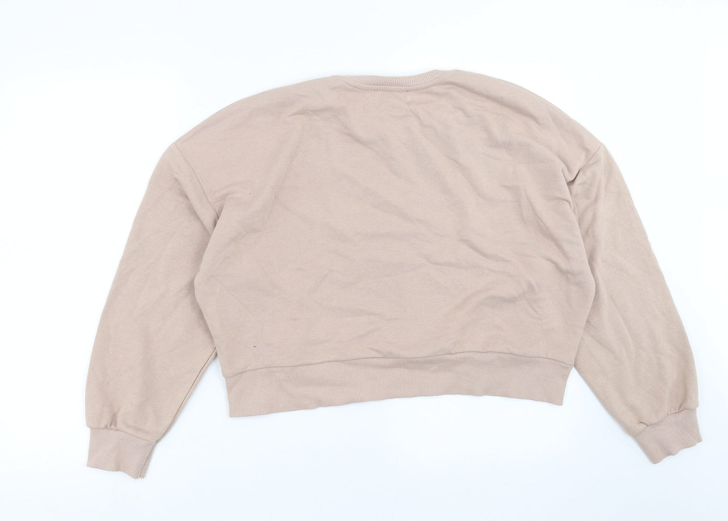 New Look Womens Beige   Pullover Sweatshirt Size 14  - cheri