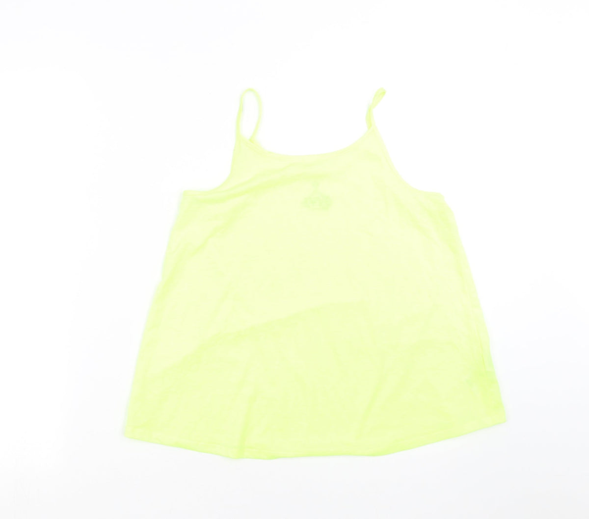 Additional front view of F&F girls’ green camisole t-shirt, size 12-13, years