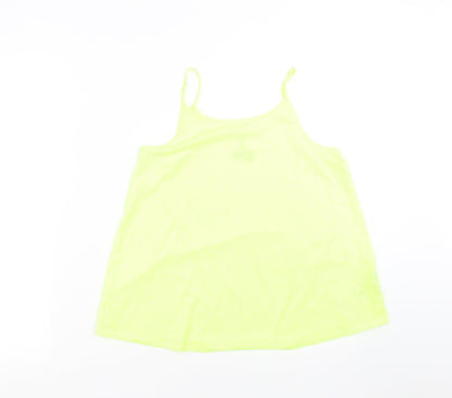 Additional front view of F&F girls’ green camisole t-shirt, size 12-13, years