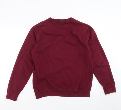 Back view of Awdis women’s purple pullover sweatshirt, size M, - game of thrones