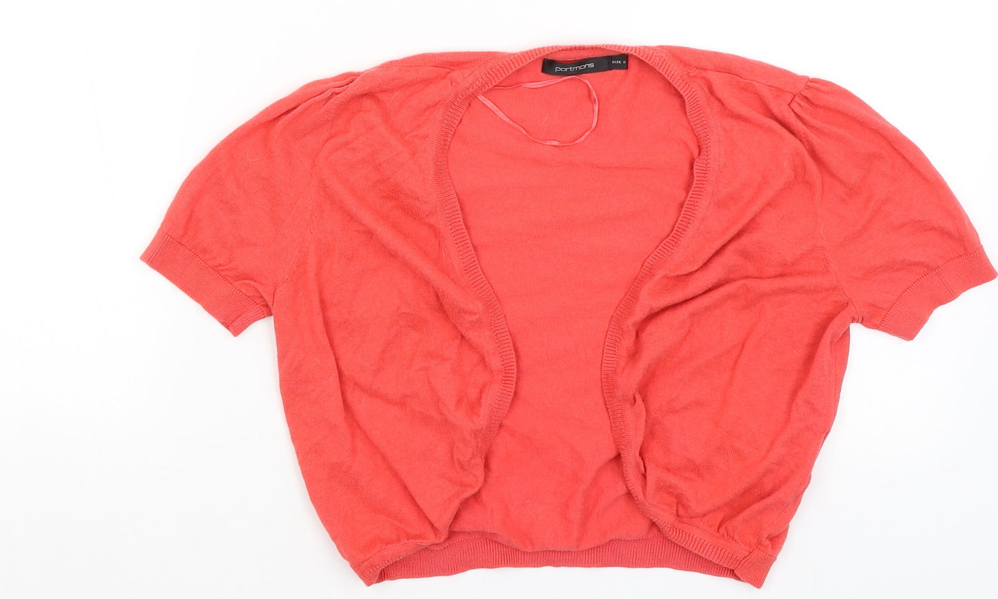 Portmans Womens Red   Cardigan Jumper Size S