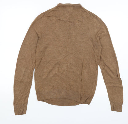 F&F Mens Brown   Pullover Jumper Size S