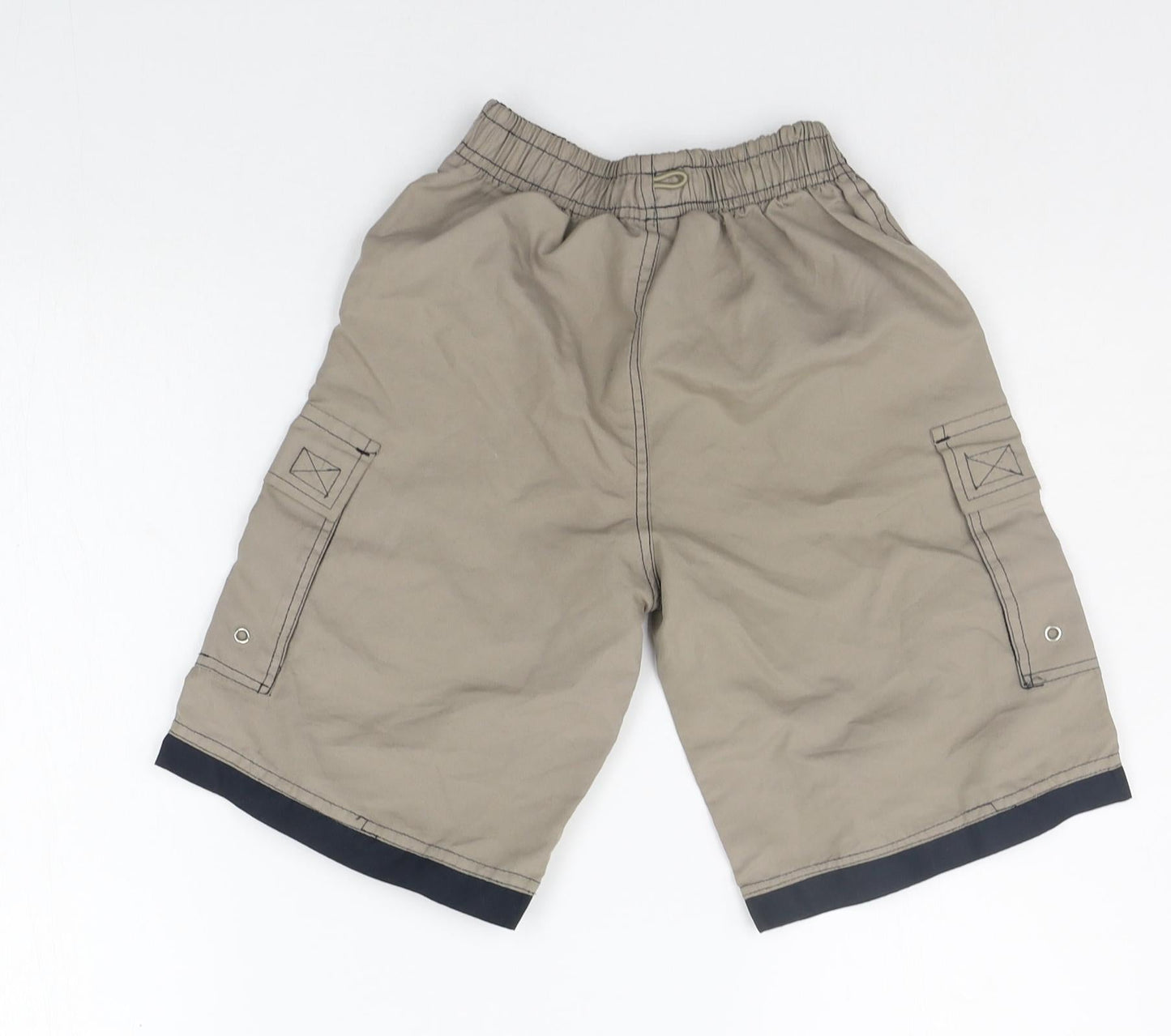 James Darby Boys Beige   Chino Shorts Size S