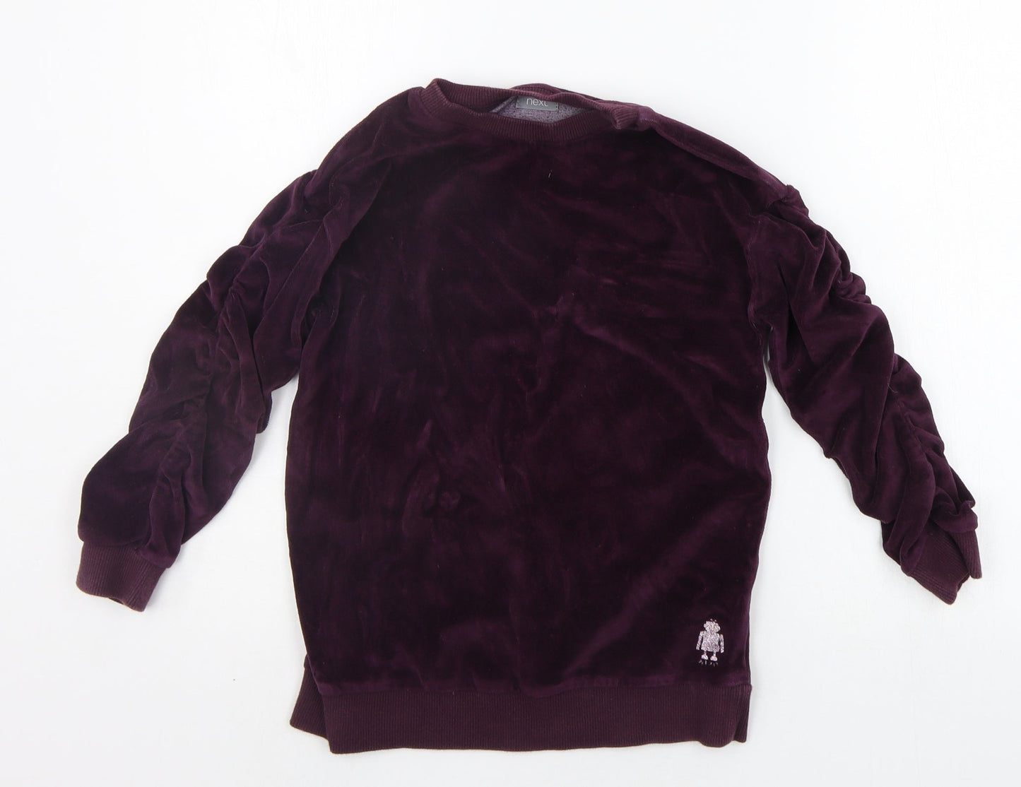 NEXT Girls Purple   Pullover Jumper Size 8 Years
