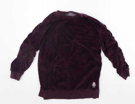 NEXT Girls Purple   Pullover Jumper Size 8 Years
