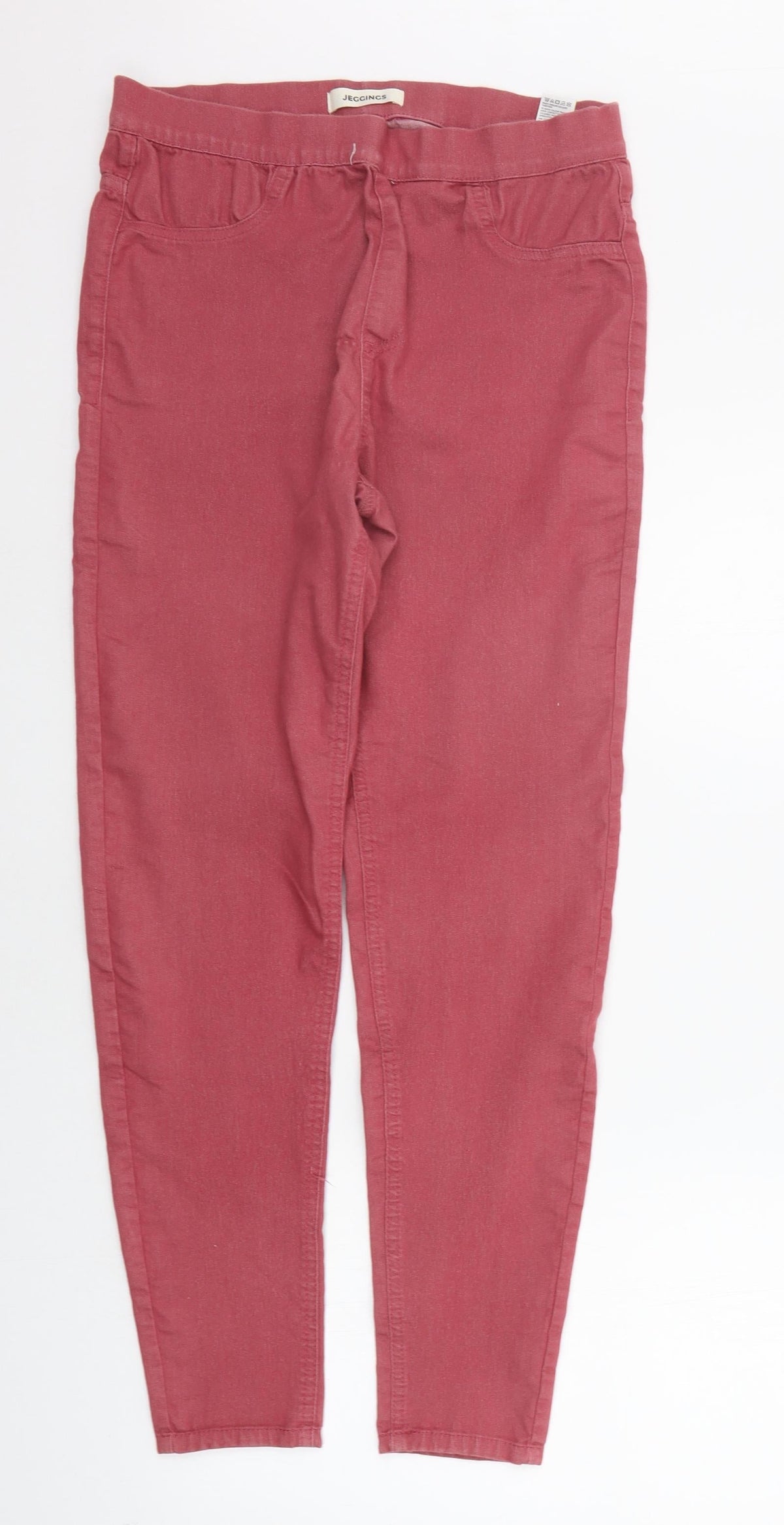 Marks & Spencer Womens Red   Jegging Leggings Size 12 L26 in