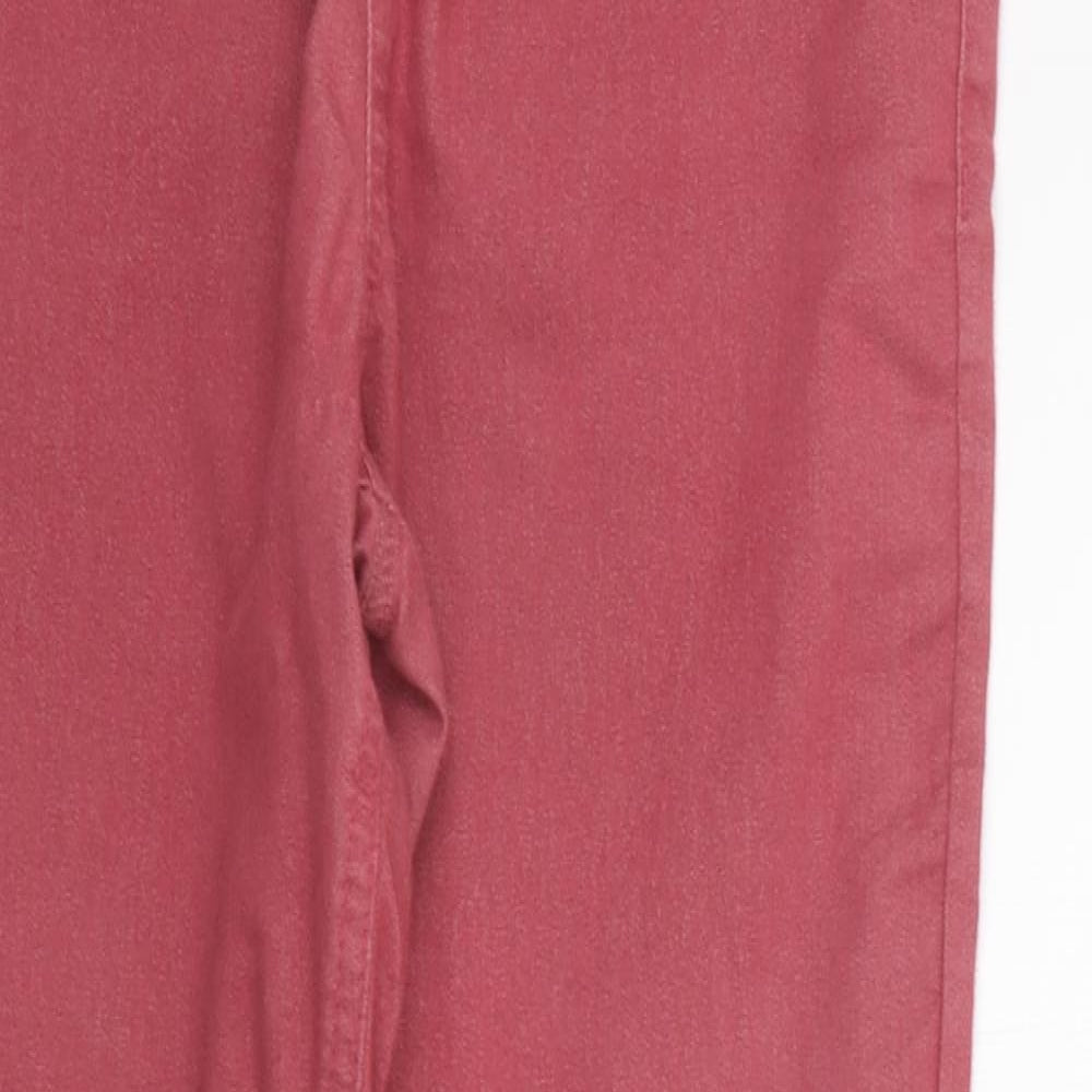 Marks & Spencer Womens Red   Jegging Leggings Size 12 L26 in