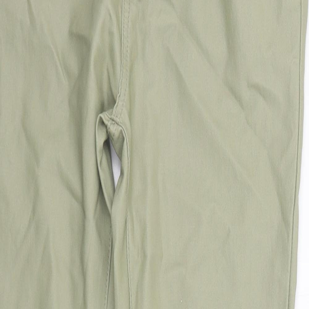 Elegence DELUXE Womens Green   Trousers  Size 14 L27 in