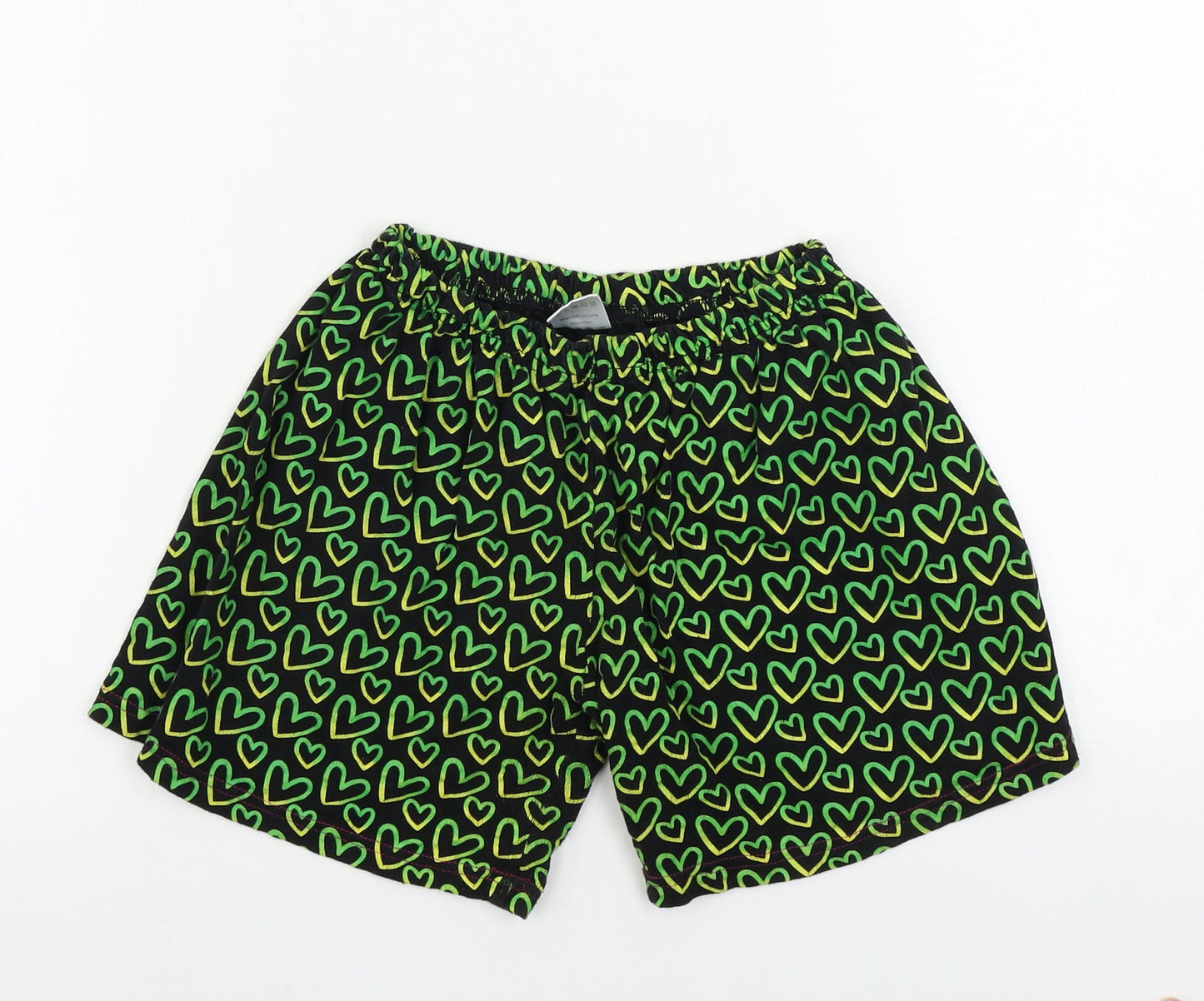 Pyjama Factory  Girls Black   Sweat Shorts Size 13-14 Years