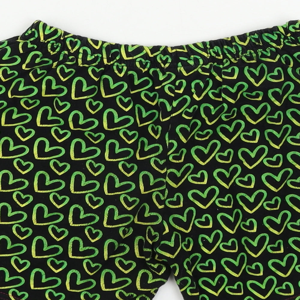 Pyjama Factory  Girls Black   Sweat Shorts Size 13-14 Years