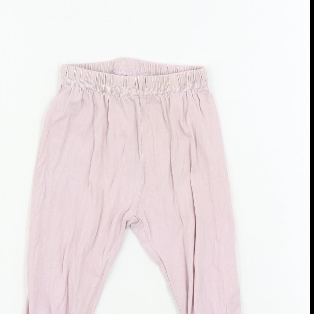 Preworn   Pink   Snow Pants Leggings Size 12-18 Months