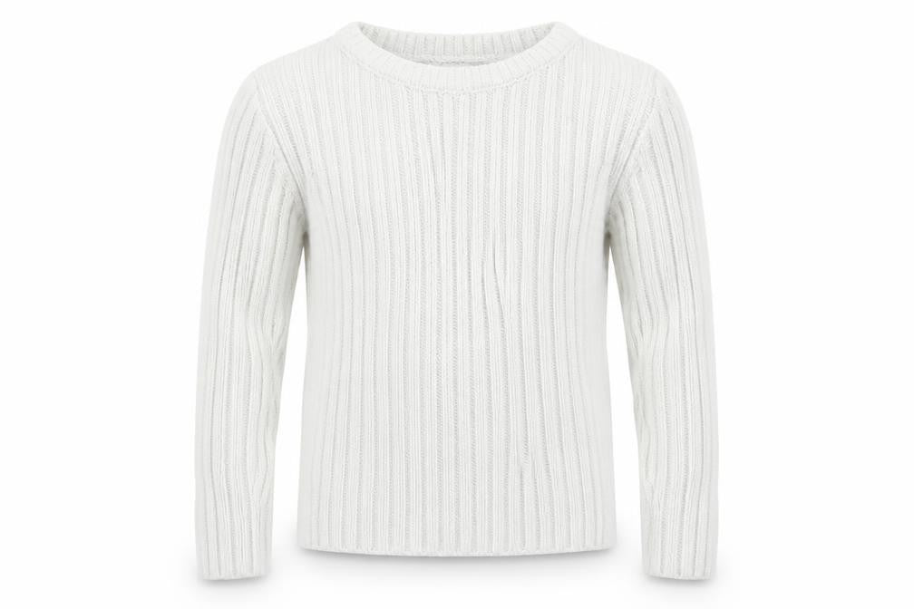 Aspen Boys White   Pullover Jumper Size 2 Years