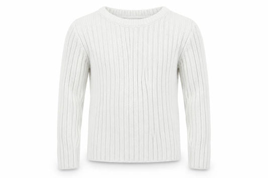 Aspen Boys White   Pullover Jumper Size 2 Years
