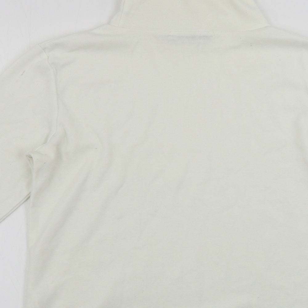 Emreco Womens Ivory   Pullover Jumper Size 12