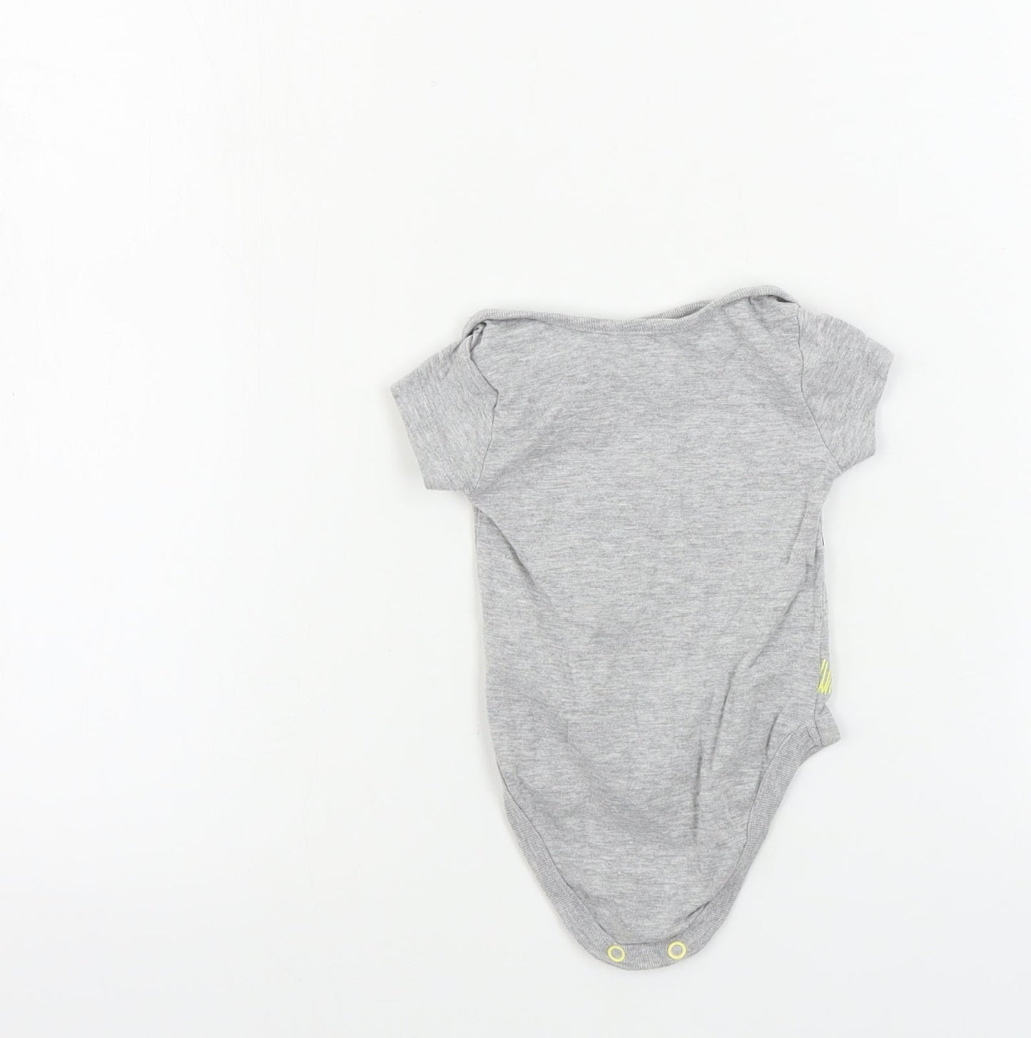 pep&co Boys Grey   Babygrow One-Piece Size 0-3 Months