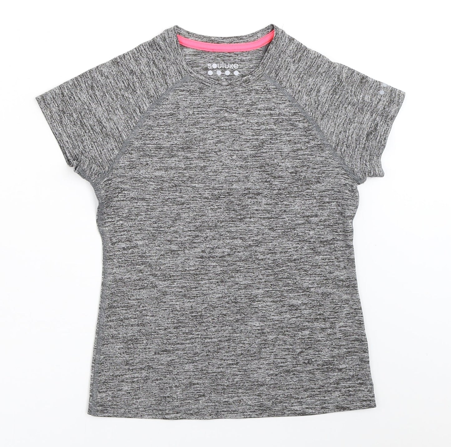 Matalan Girls Grey   Basic T-Shirt Size 8-9 Years