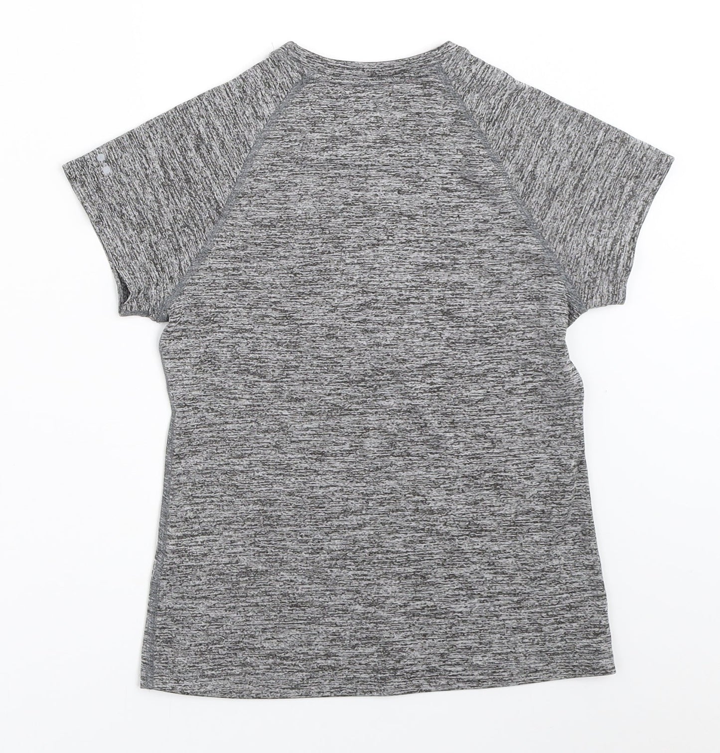 Matalan Girls Grey   Basic T-Shirt Size 8-9 Years