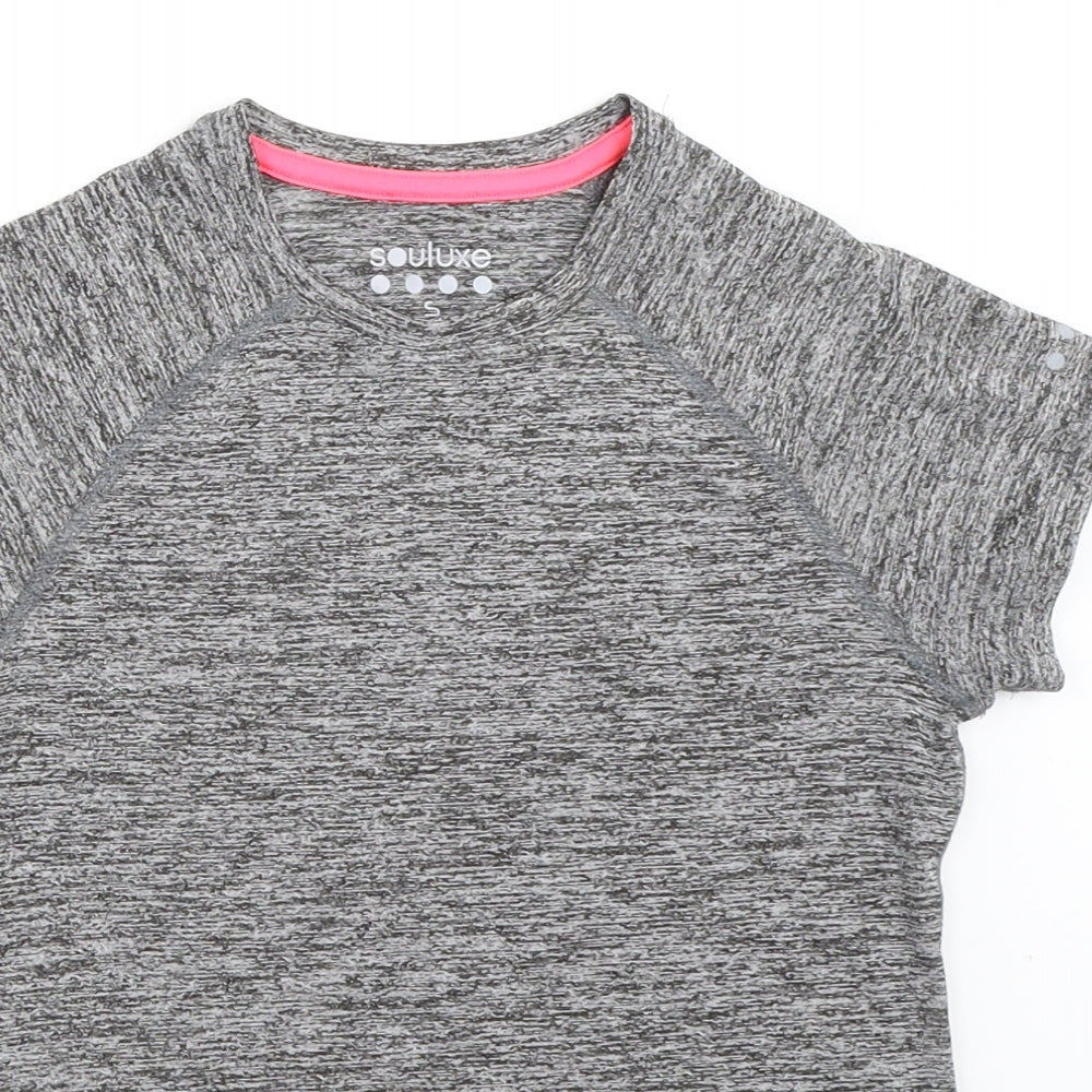 Matalan Girls Grey   Basic T-Shirt Size 8-9 Years