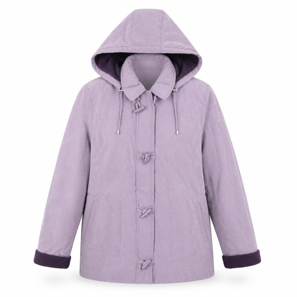 EWM Womens Purple   Overcoat Coat Size 12