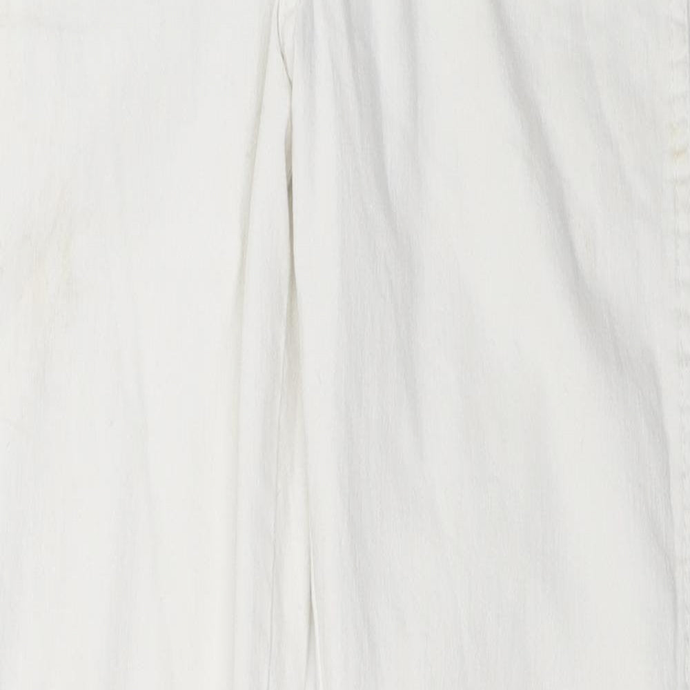 H&M Womens White   Skinny Jeans Size 28 in L28.5 in
