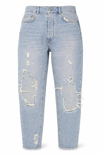 Never Denim Womens Blue   Mom Jeans Size 28 in L26 in