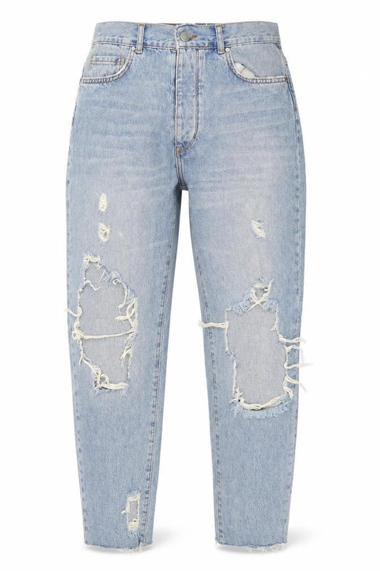 Never Denim Womens Blue   Mom Jeans Size 28 in L26 in