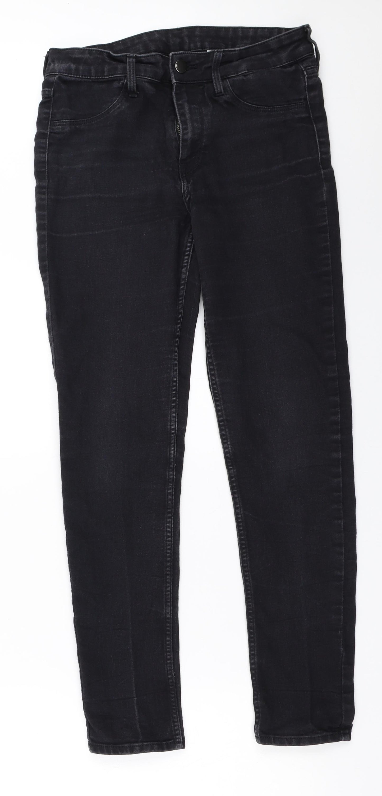 H&M Womens Black   Skinny Jeans Size 29 in L27.5 in