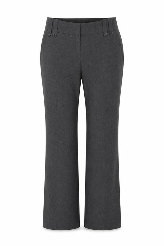 Evie Womens Grey   Trousers  Size 12 L30 in