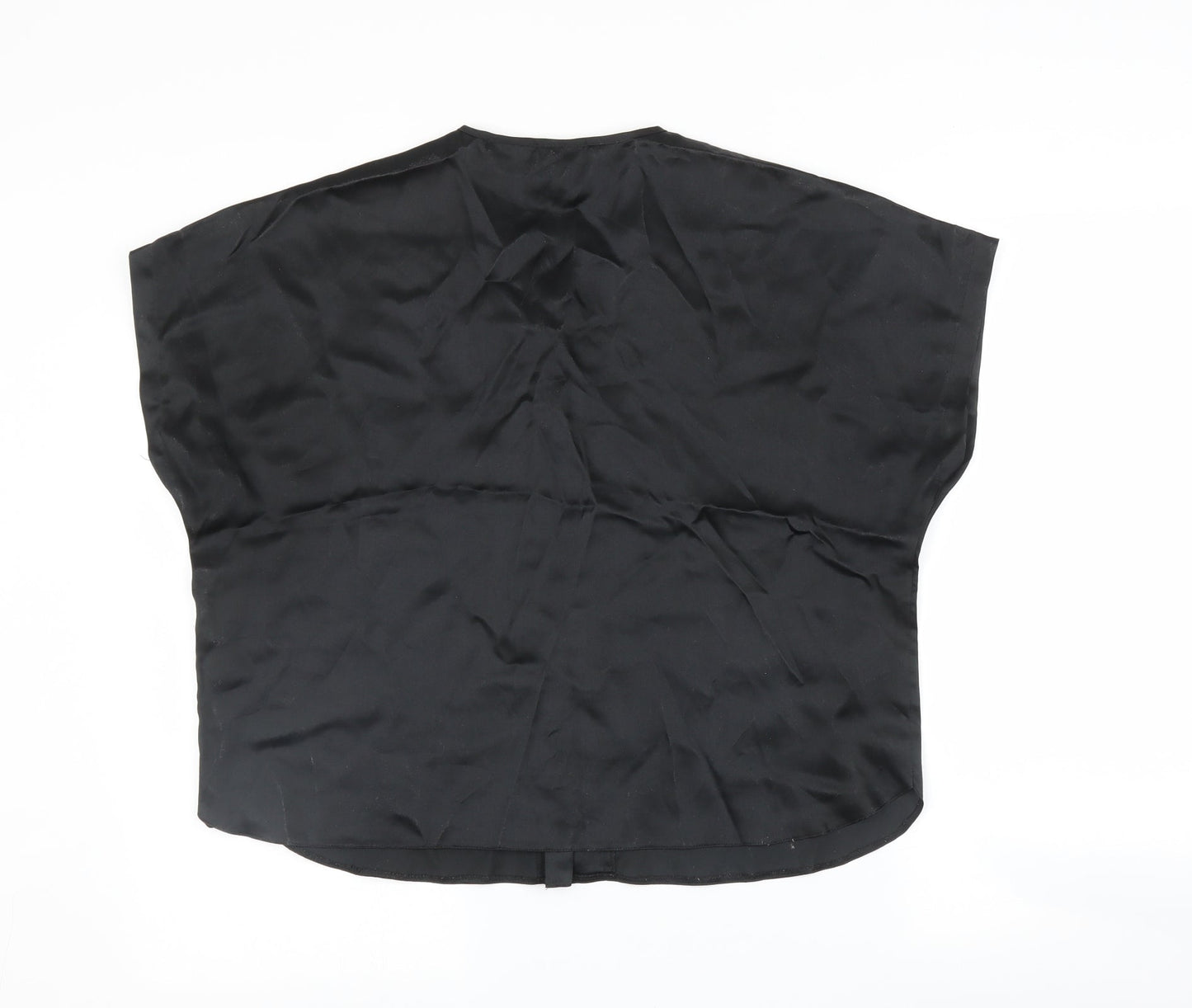 roulou Womens Black   Basic Blouse One Size