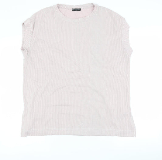 Zara Womens Pink   Pullover Jumper Size M