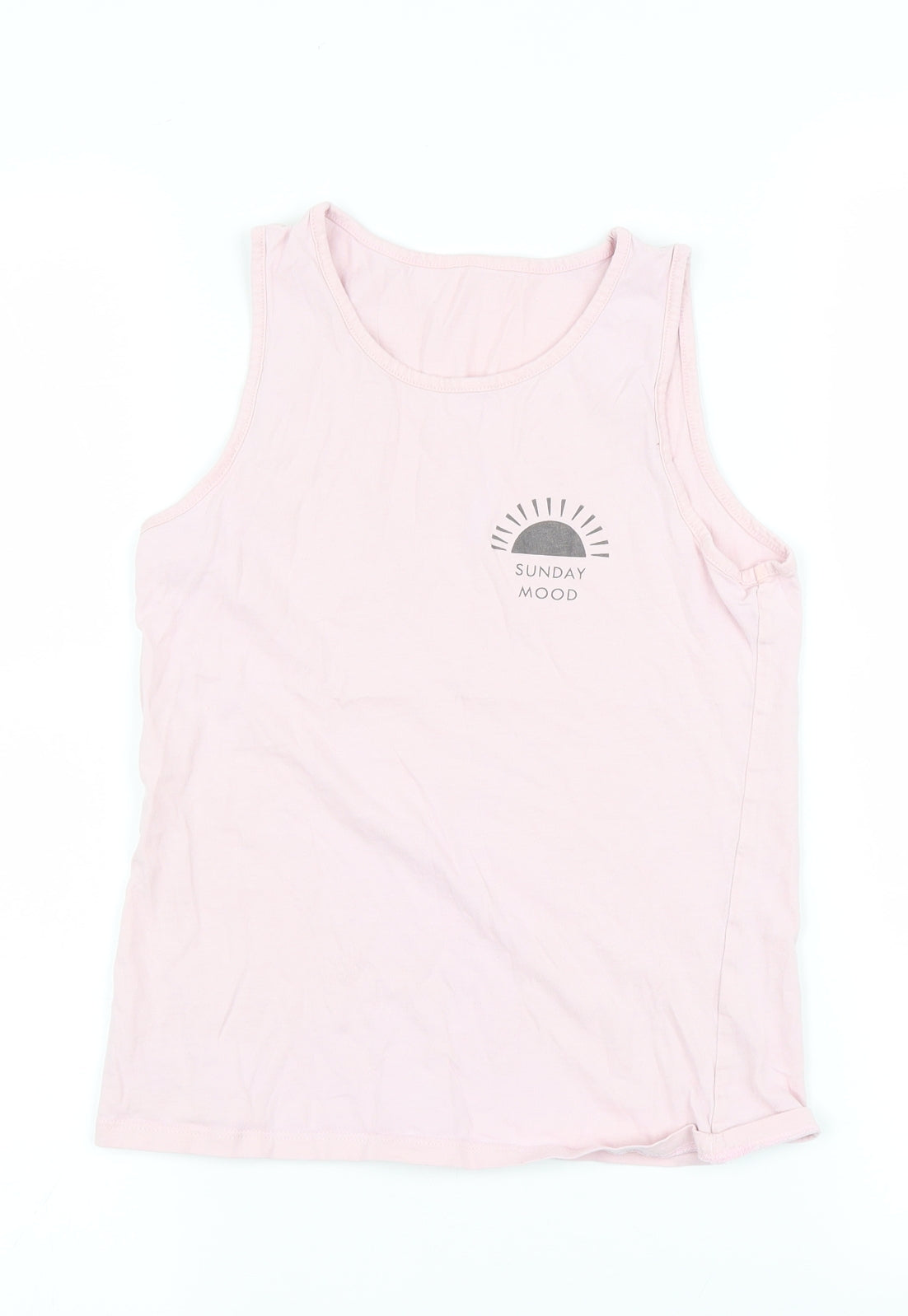 George Girls Pink   Basic Tank Size 10-11 Years