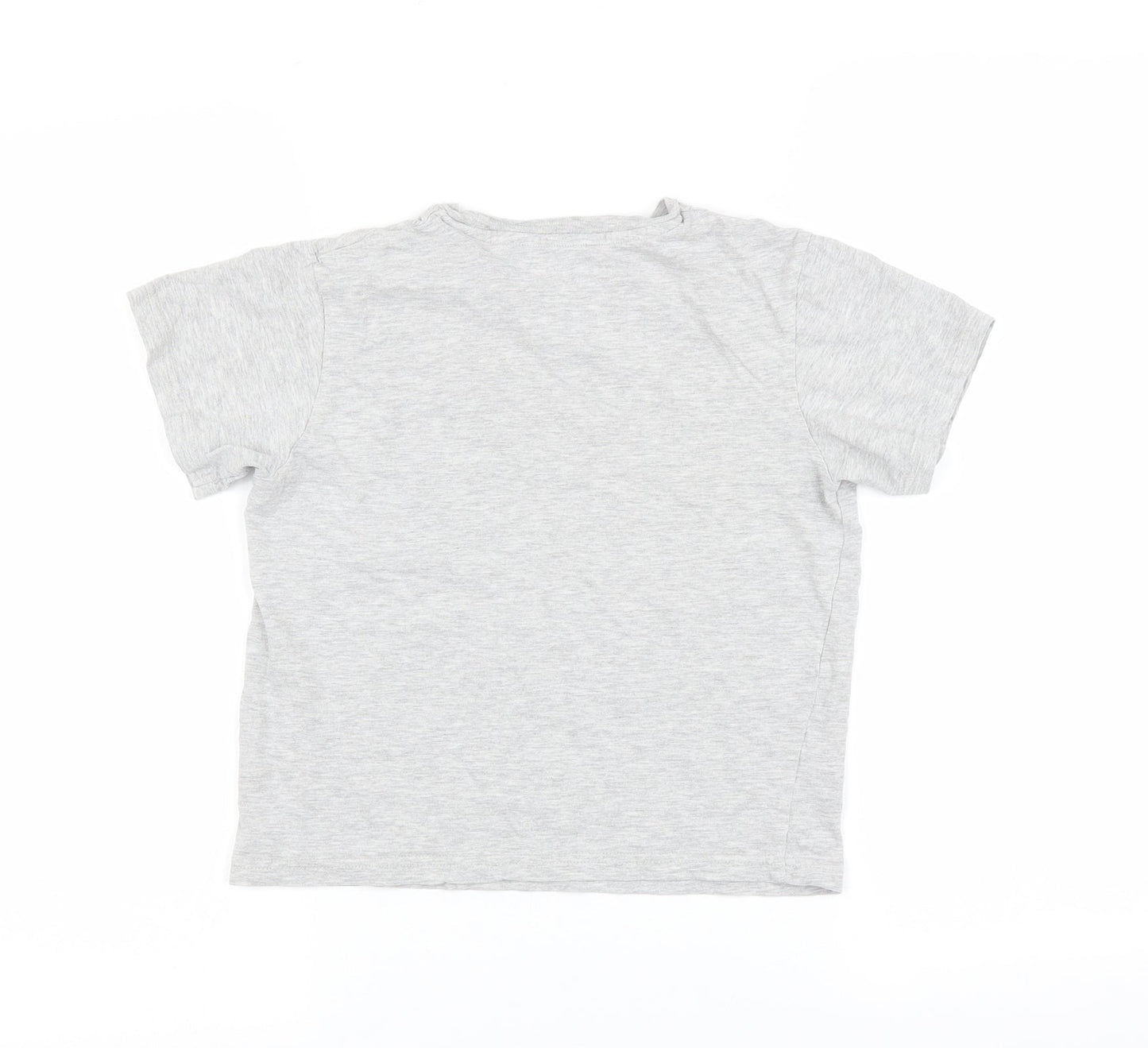 Primark Boys Grey   Basic T-Shirt Size 9-10 Years