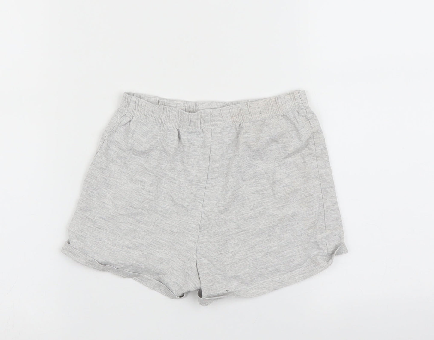 George Girls Grey Solid  Top Pyjama Pants Size 7-8 Years